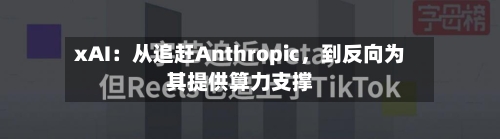xAI：从追赶Anthropic，到反向为其提供算力支撑-第2张图片