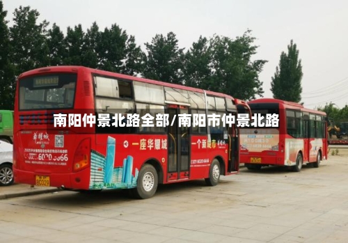 南阳仲景北路全部/南阳市仲景北路