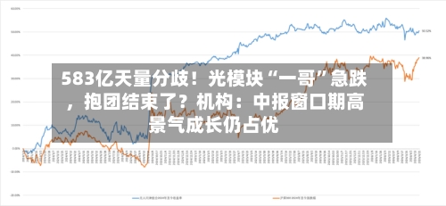 583亿天量分歧！光模块“一哥”急跌，抱团结束了？机构：中报窗口期高景气成长仍占优