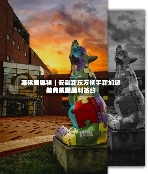 深化世界办学新征程｜安徽新东方携手新加坡美弗乐世界教育集团顺利签约-第2张图片