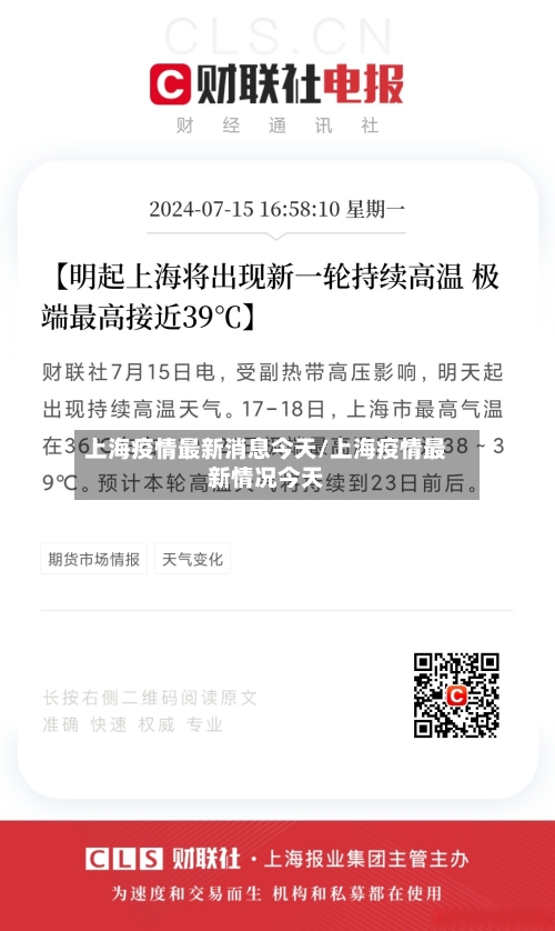 上海疫情最新消息今天/上海疫情最新情况今天