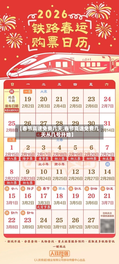 【春节高速免费几天,春节高速免费几天从几号开始】-第2张图片