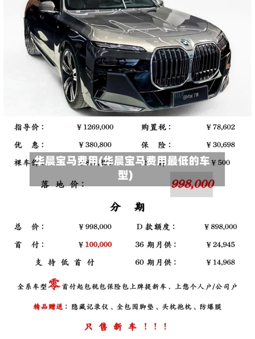 华晨宝马费用(华晨宝马费用最低的车型)-第2张图片