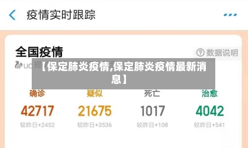 【保定肺炎疫情,保定肺炎疫情最新消息】
