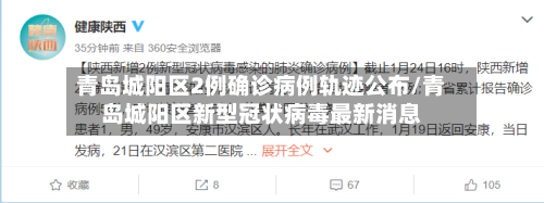青岛城阳区2例确诊病例轨迹公布/青岛城阳区新型冠状病毒最新消息-第2张图片