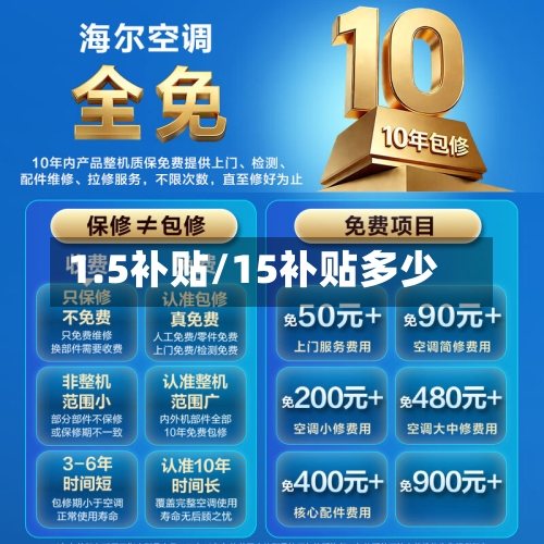 1.5补贴/15补贴多少-第2张图片