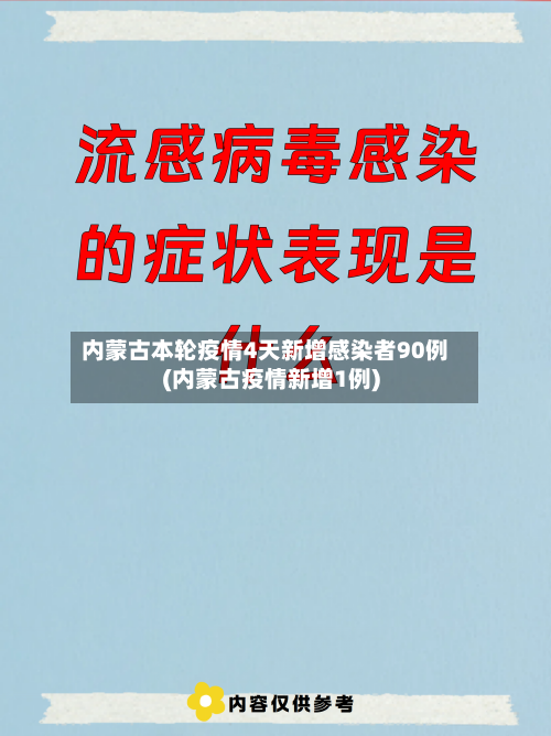 内蒙古本轮疫情4天新增感染者90例(内蒙古疫情新增1例)